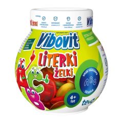 Vibovit Literki, zelki, 50 szt