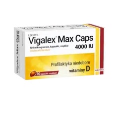 Vigalex Max Caps, 4000 IU, kapsułki miękkie, 90 szt.