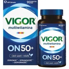 Vigor Multiwitamina ON 50+, tabl., 90 szt
