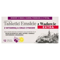 Tabletki Emskie z Wadowic Extra, tabl.do ssania, 12 szt