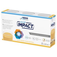 Impact Oral, smak waniliowy, płyn, 3 x 237 ml