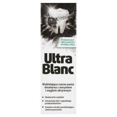 UltraBlanc, wybielająca czarna pasta do zębów z węglem, 75ml