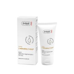 Ziaja Med Kuracja Dermatologiczna, krem regenerujący z witaminą C+HA/P, na noc, 50 ml