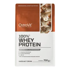 OstroVit 100% Whey Protein, proszek, krem z orzechów laskowych, 700 g