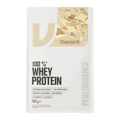 OstroVit 100% Whey Protein, proszek, biała czekolada, 700 g