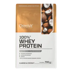OstroVit 100% Whey Protein, proszek, migdał-kokos, 700 g
