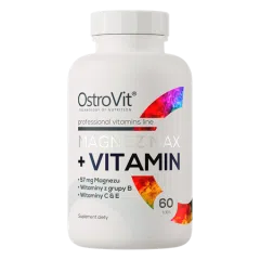 OstroVit Magnez MAX + Vitamin 60 tabs