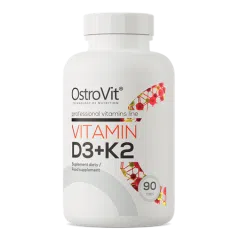 OstroVit, Vitamin D3 + K2, tabletki, 90 szt.