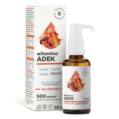 Witamina ADEK dla rodziny, MCT, krople, 50 ml
