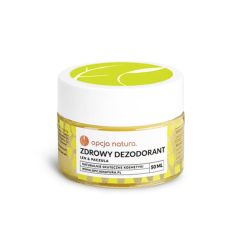Opcja Natura Zdrowy dezodorant, len&paczula, 50 ml