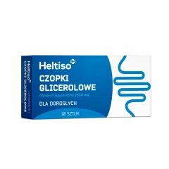 HELTISO czopki glicerolowe 2,5g, 10 szt.