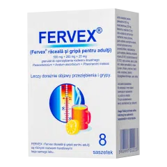 Fervex,gran.d/sp.roztw.doust.,(i.row),Delf,Rum,13,1g,8sasz