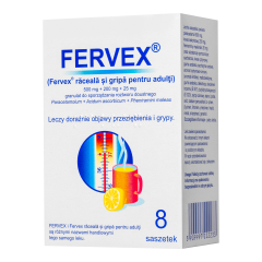 Fervex,gran.d/sp.roztw.doust.,(i.row),Delf,Rum,13,1g,8sasz