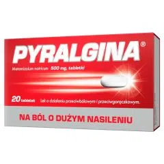 Pyralgina, 500 mg, tabletki, 20 szt.