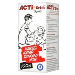 ACTI-trin, (1,25 mg + 30 mg + 10 mg)/5 ml, syrop, 100 ml
