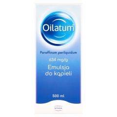 Oilatum, emulsja do kąpieli leczniczych, 500 ml