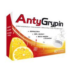 AntyGrypin dzień, tabletki musujące, 10 szt.