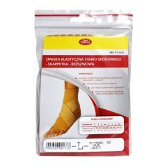 Pani Teresa Basis, opaska stawu skokowego dziana, kolor cielisty, rozmiar L, skarpetka