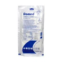 Rekawiczki chir.Romed,lat,jal,pudr,r.8,1para
