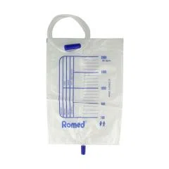 Romed, worek na mocz ze spustem, jałowy, 2 l, 1 szt.