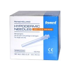 Igła, 0,5 x 16 mm, 100 szt. (Romed)