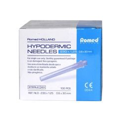 Igła Romed, 0,6 x 30 mm, 100 szt.