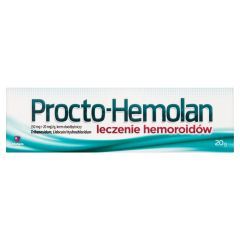 Procto-Hemolan, (50 mg+20 mg)/g, krem doodbytniczy, 20 g