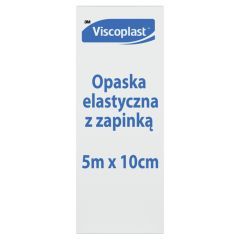 Viscoplast, opaska elastyczna z zapinką, 5 m x 10 cm, 1 szt.