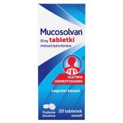 Mucosolvan, 30 mg, tabletki, 20 szt.