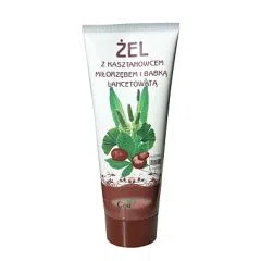 Gorvita, żel z kasztanowcem, miłorzębem i babką lancetowatą, 200 ml