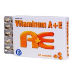 Vitaminum A + E, kapsułki miękkie, 30 szt. (Hasco)