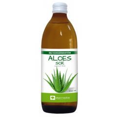 Aloes, 100%,(99,7%), sok z aloesu,1000 ml