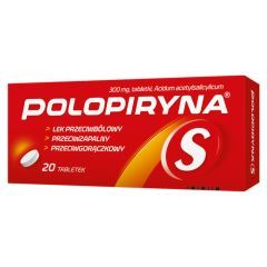 Polopiryna S, 300 mg, tabletki, 20 szt.