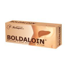 Boldaloin, 4 mg pochodnych hydroksyantracenu w przeliczeniu na barbaloinę + 1 mg boldyny, tabletki, 30 sztuk