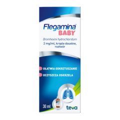 Flegamina Baby (2 mg/ml), krople doustne, 30 ml
