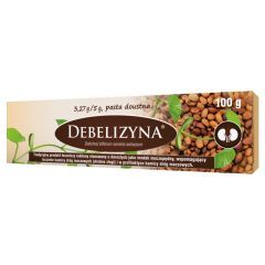 DEBELIZYNA, 3,27 g/5 g, pasta doustna, 100 g