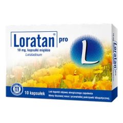 Loratan pro, 10 mg, kapsułki miękkie, 10 szt.