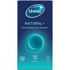 Unimil Natural, prezerwatywy lateksowe, 12 szt.