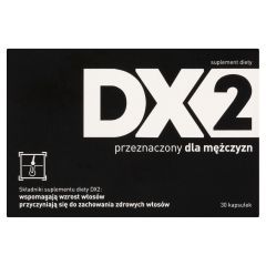 DX2, wzmacniający włosy, przeznaczony dla mężczyzn, kapsułki, 30 szt.