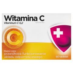 Witamina C, 200 mg, tabletki, 60 szt.