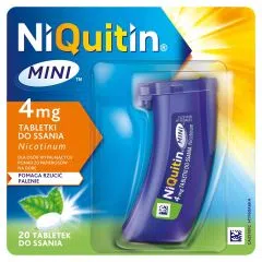 Niquitin Mini, 4 mg, tabletki do ssania, 20 szt.