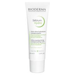 Bioderma Sebium Hydra, nawilżający krem do skóry tłustej i ze skłonnością do trądziku, 40 ml