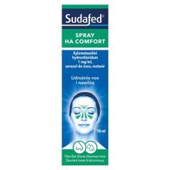 Sudafed XyloSpray HA, 0,1% (1mg/ml), aerozol do nosa, 10 ml