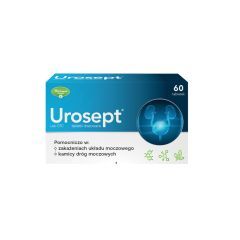 Urosep, tabletki drażowane, 60 sztuk