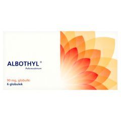 Albothyl, 90 mg, globulki dopochwowe, 6 szt.