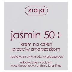 Ziaja Jaśmin 50+, krem na dzień przeciw zmarszczkom, 50 ml