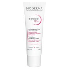 Bioderma Sensibio DS+ Creme, krem przeciw podrażnieniom, zmiękczający i wygładzający naskórek, 40 ml