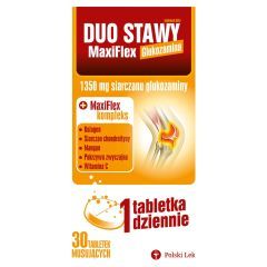 Duo Stawy MaxiFlex Glukozamina, tabletki musujące, 30 szt.