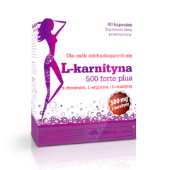 Olimp L-Karnityna 500 Forte Plus, kapsułki, 60 szt.