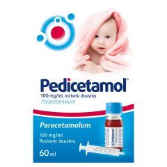 Pedicetamol, 100 mg/ml, roztwór doustny, 60 ml